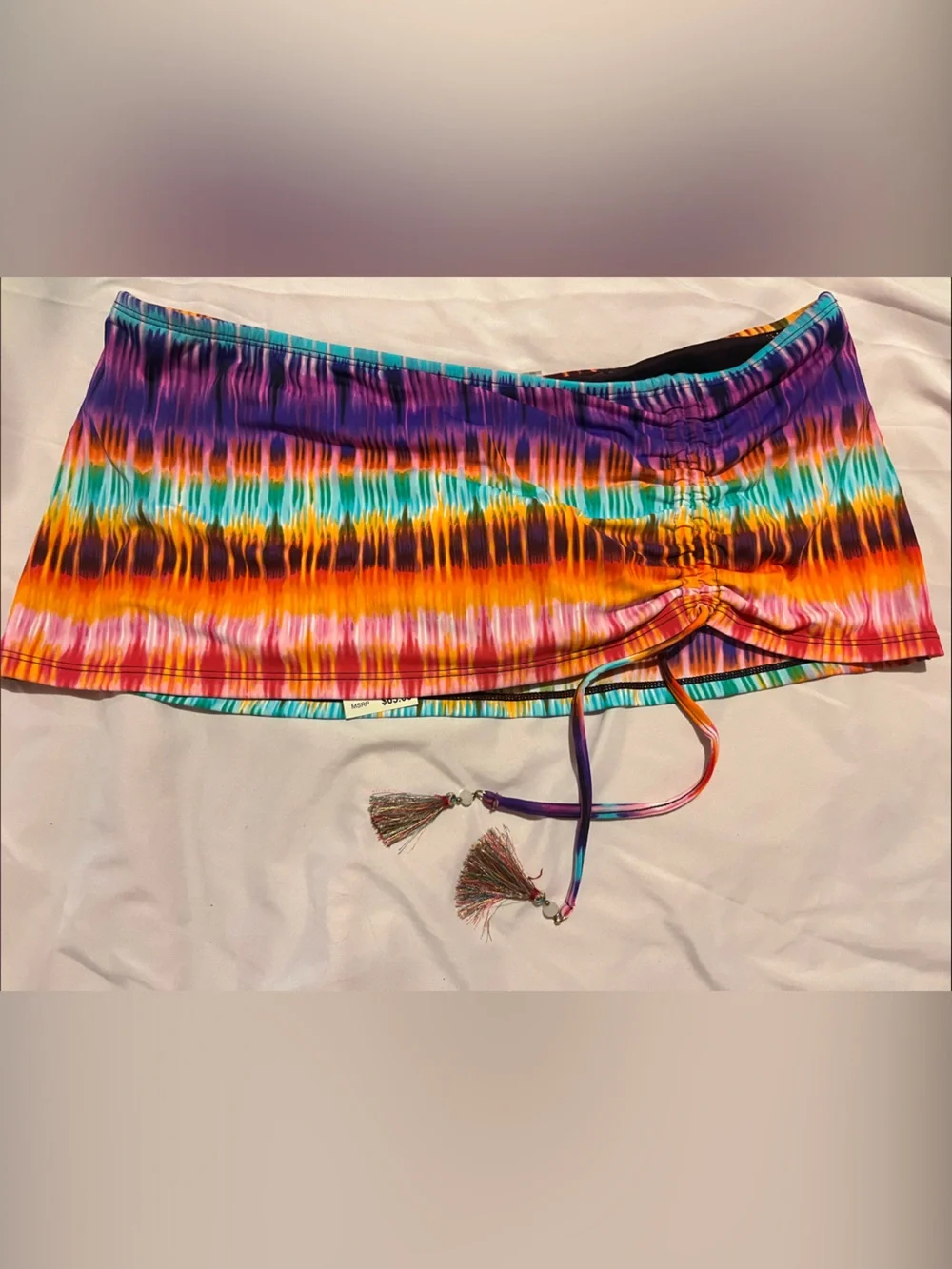 BLEURODBEATTIE Swimsuit BOTTOM with Tassel Ties.NWT .sz12